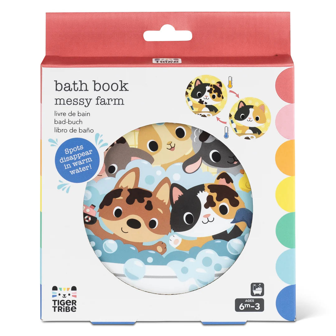 Bath Book - Messy Farm, bathtime activity