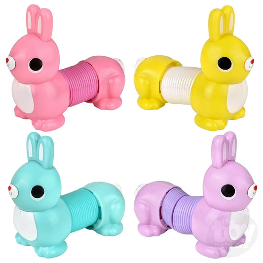 Easter Bunny Fidget Spring 4.7", Easter, Bunny, Bunny Toy