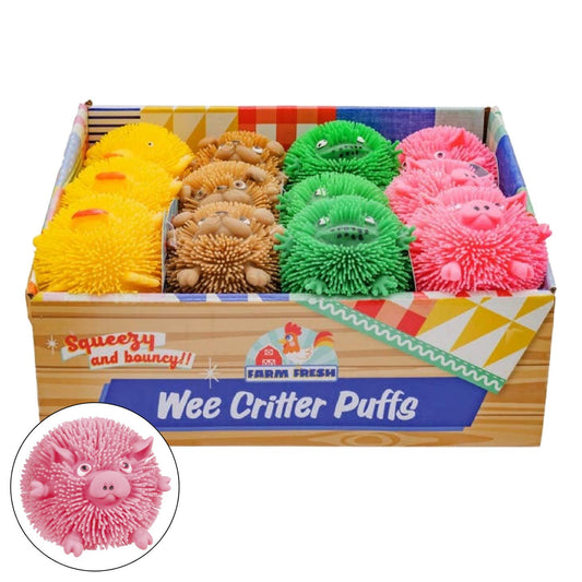 Farm Fresh Wee Critter Puffs, Fuzzy