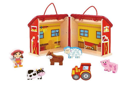 Foldable Farm Station, Playhouse, Farmhouse