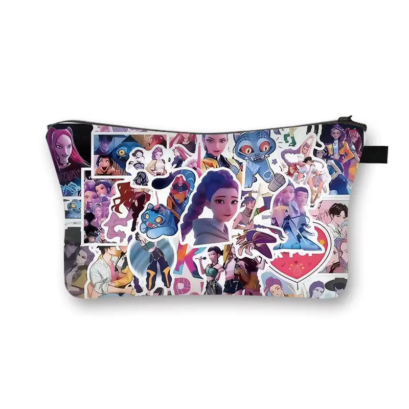 K-pop cosmetic portable bag