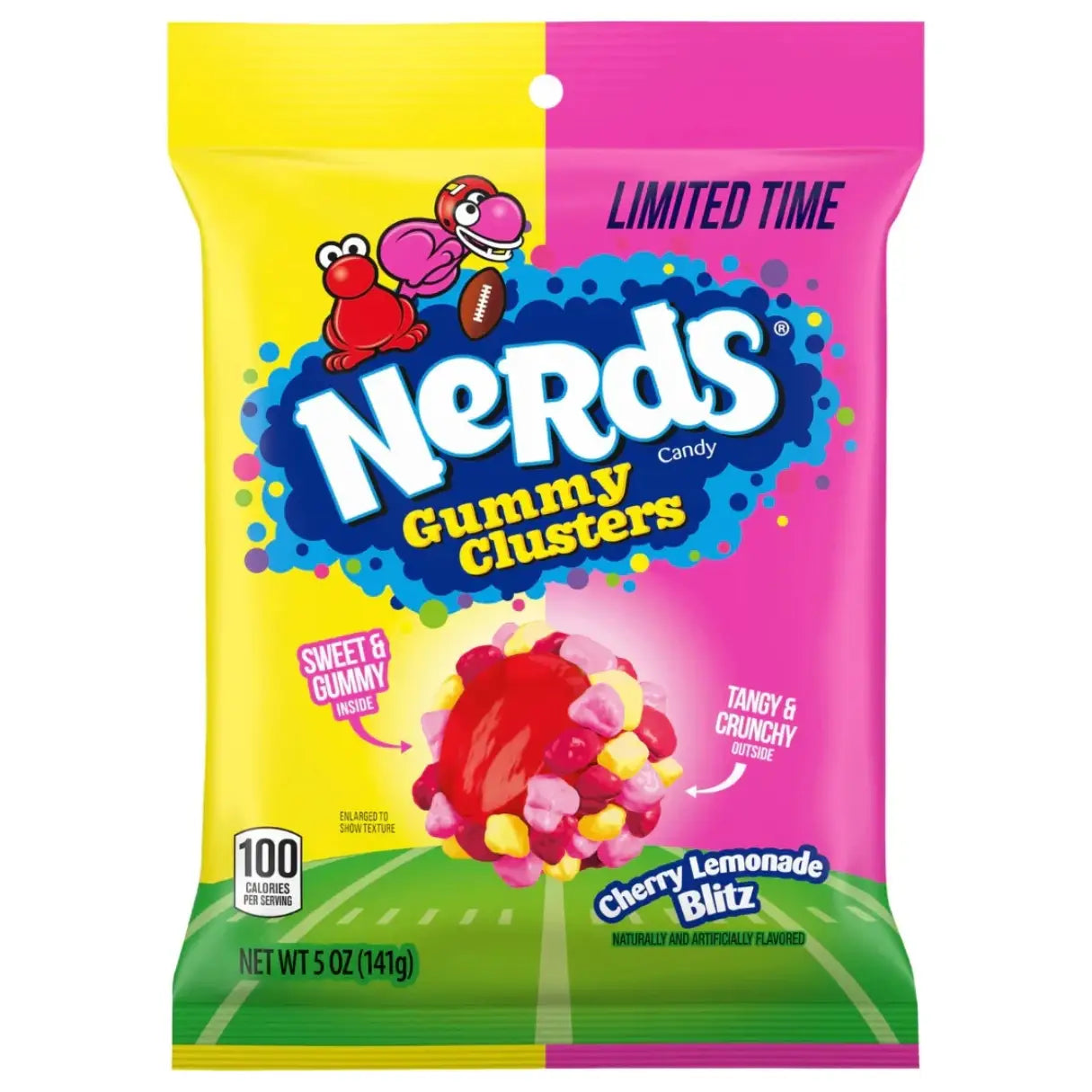 Nerds Cherry Lemonade Blitz Gummy Clusters