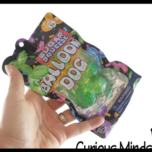 1 Sugar Balloon Dog Ball Bag - Thick Glue/Gel Syrup Molasses