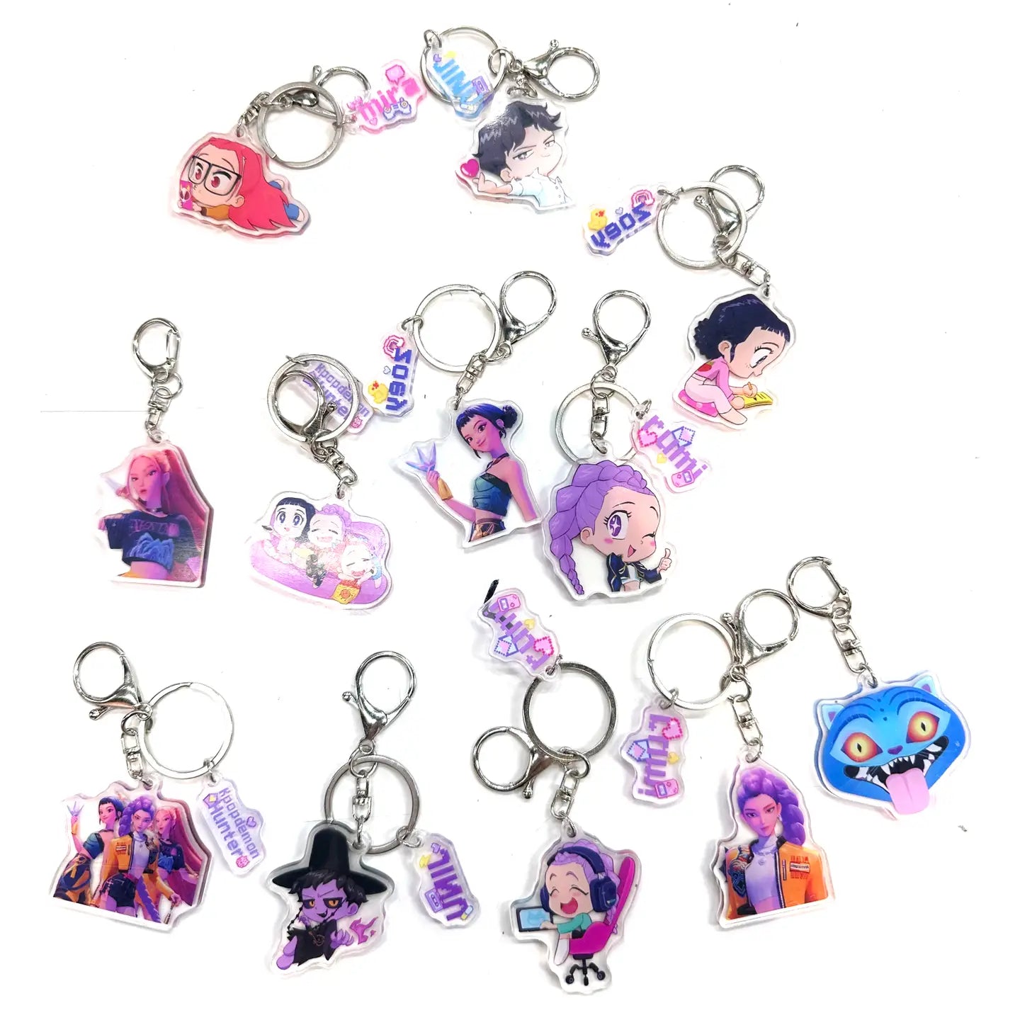 K-Pop Demon Hunter Keychain Kpop Rumi Mira Zoey