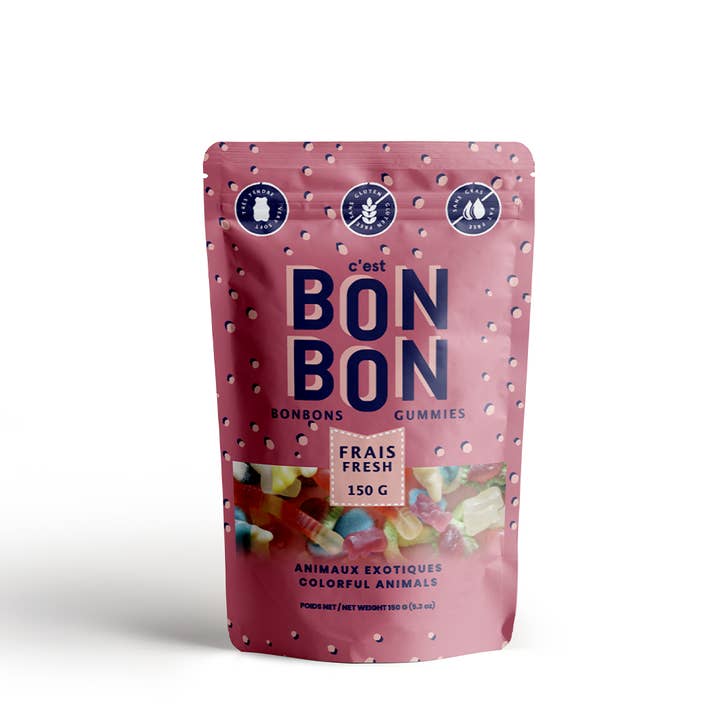 Colorful Animals - Gummy Candies, Bon Bon Candy, Swedish Candy