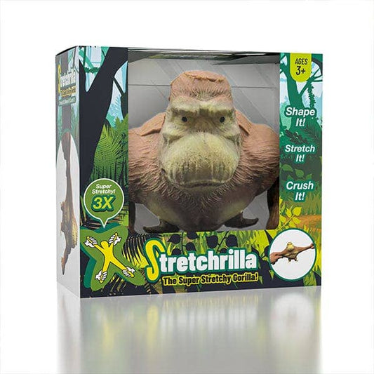 Stretchrilla, stretchy gorilla, gorilla toy