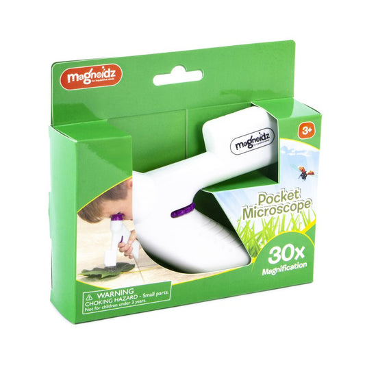 Hand Held Microscope - 30x Magnification-Key Kraft-Kidz Toys