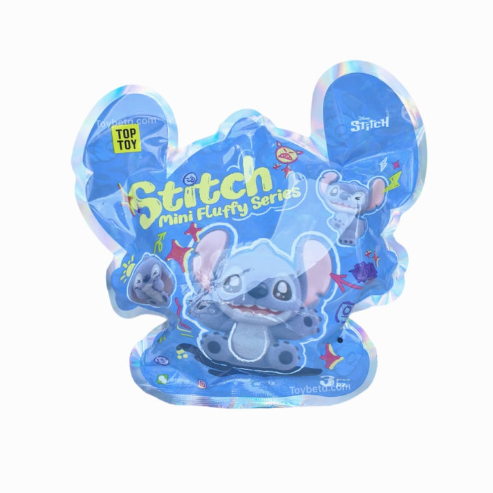 Disney-Stitch Mini Fluffy Series Figures Surprise Blind Bag