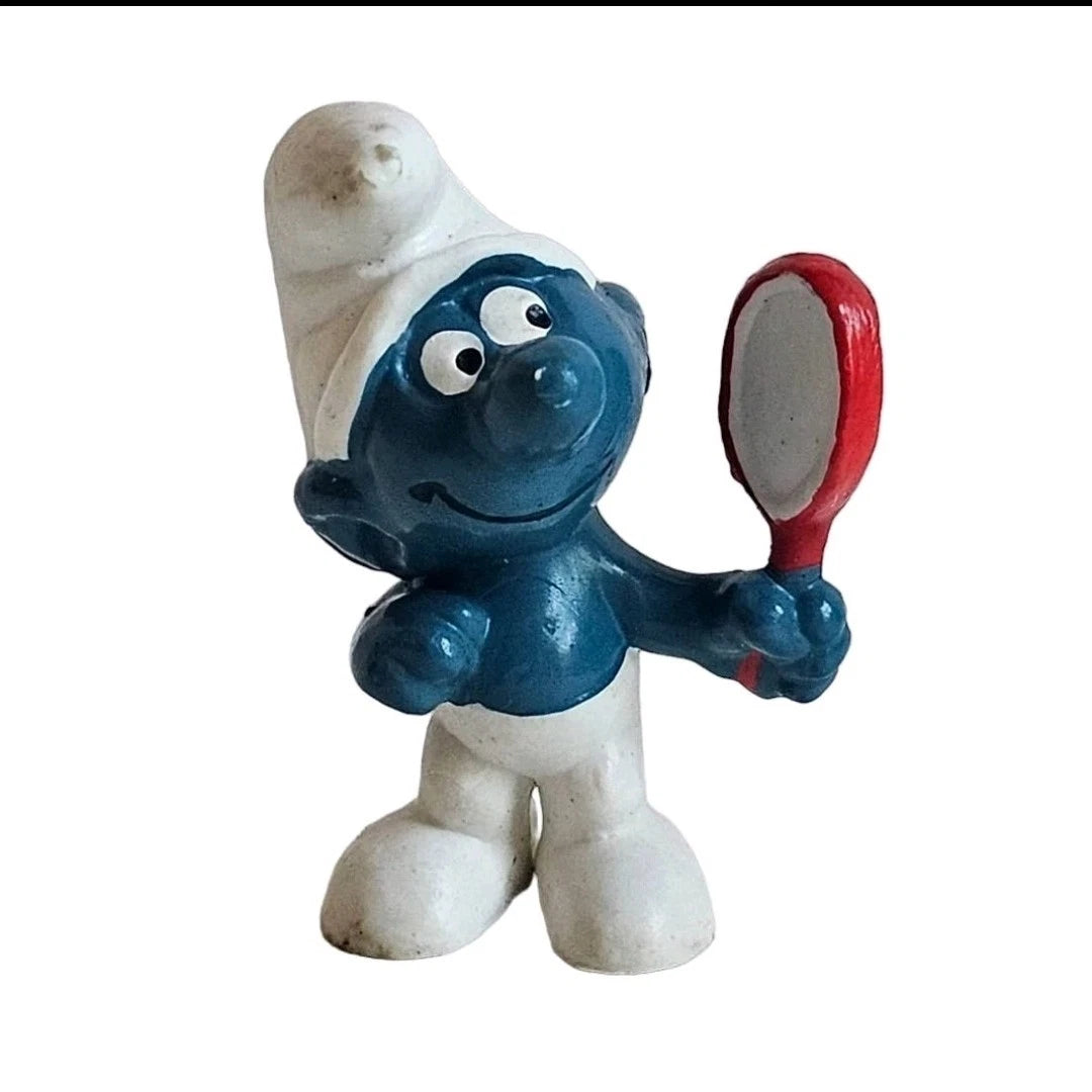 Vanity Mirror Retro Smurf