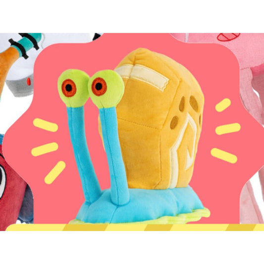 Lankybox Gary Plush-Toys & Games-lankybox-Bring the fun of SpongeBob’s underwater world to life with the Lankybox Gary Plush! This playful collaboration captures Larry the Snail's charm with a soft, cuddly design perfect for fans of all ages. Add a touch of Lankybox magic to your collection and let the adventures begin!-Kidz Toys