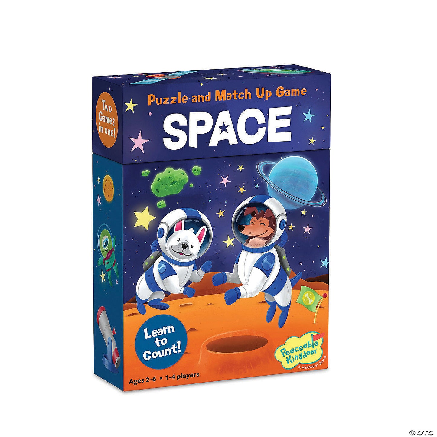 MATCH UPS PUZZLE GAME SPACE-Mindware Corp-Kidz Toys