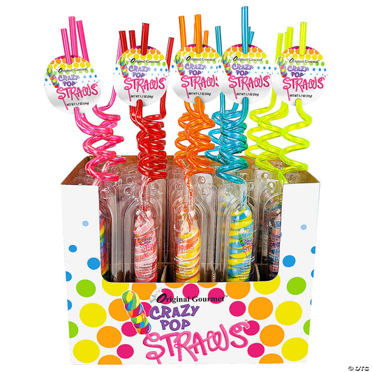 Crazy Pop Straw-Grandpa Joe's Candy Shop-Kidz Toys
