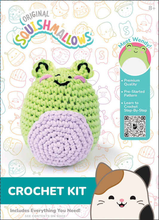 Squishmallows Wendy Frog Crochet KIt