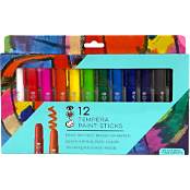 12 Tempera Paint Sticks