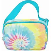 varsity collection tie dye fanny pack