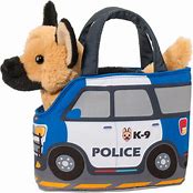 Police Car Sak w/German Shepherd