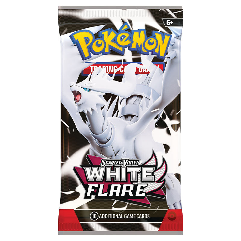White Flare Booster Pack Pokemon
