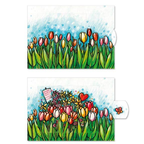 Lebende Karte "Tulpen"-Bärenpresse-Kidz Toys
