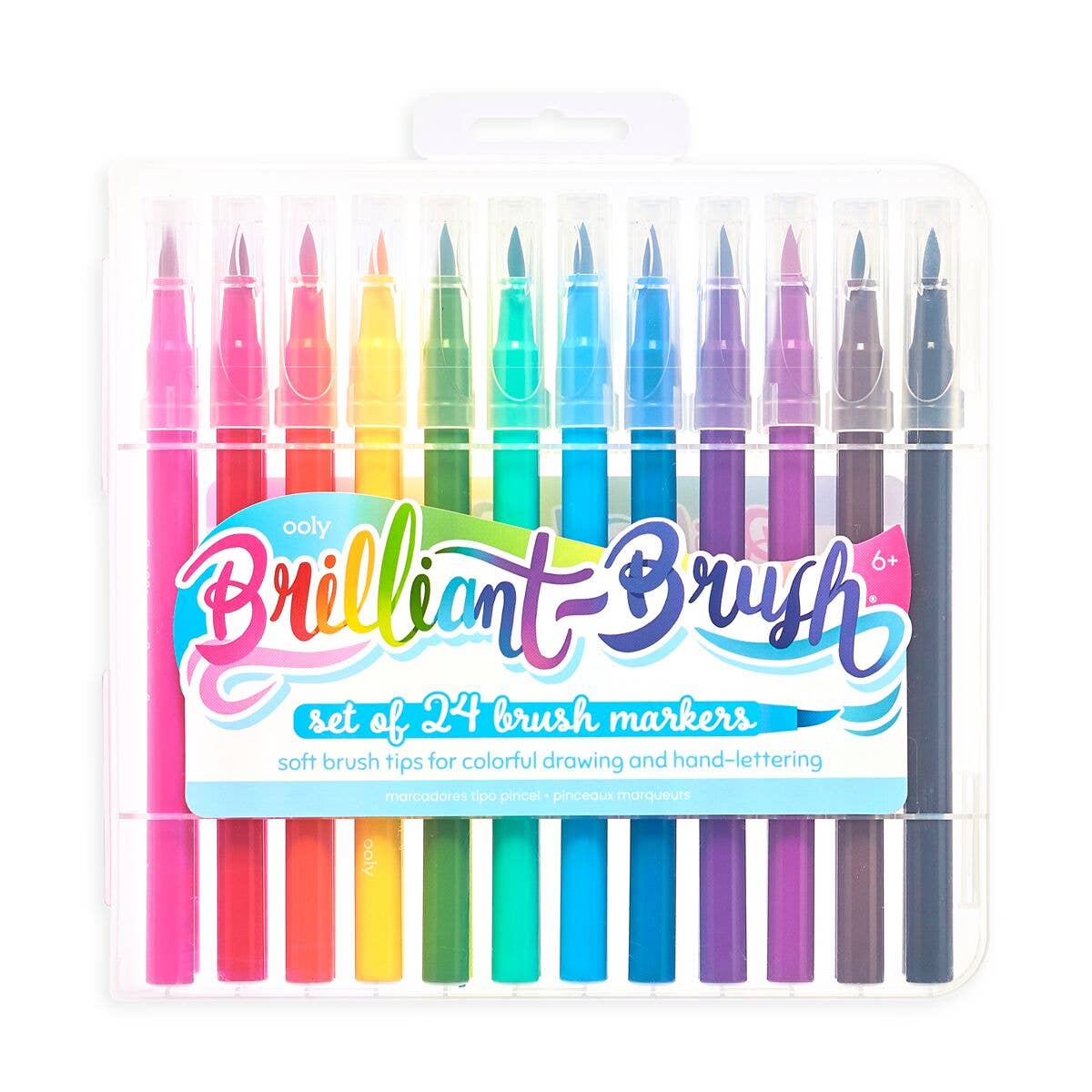 Brilliant Brush Markers, markers, school supplies, coloring