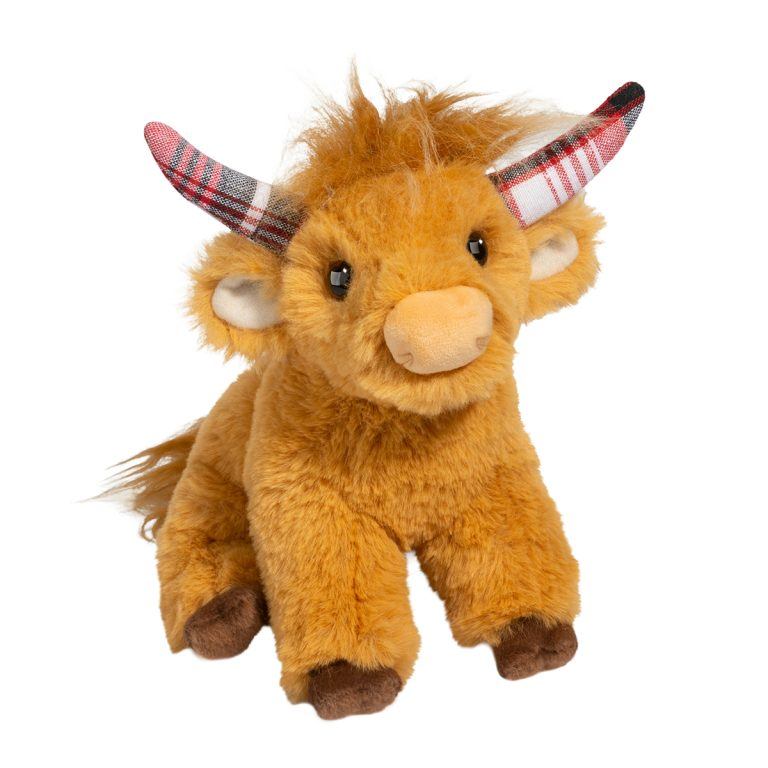 Holiday Scottie Soft Highland Cow-Douglas-Kidz Toys