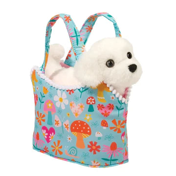 Retro Chic Sassy Sak w/Bichon-Douglas-Kidz Toys