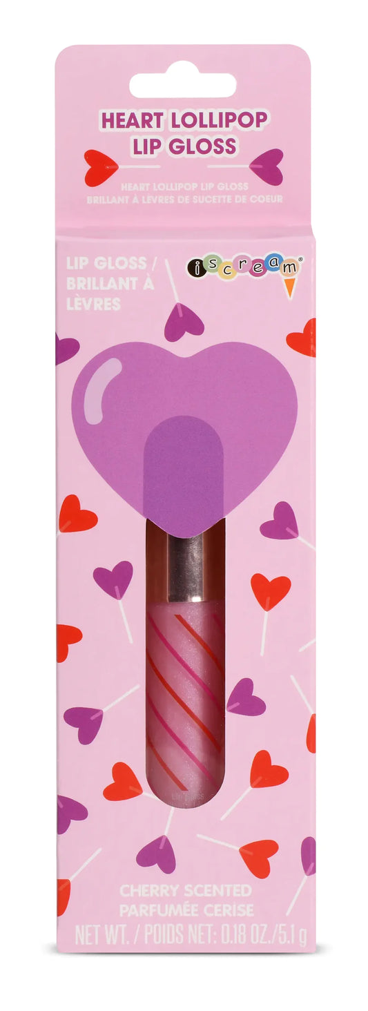 Heart Lollipop Lip Gloss-Iscream-Kidz Toys