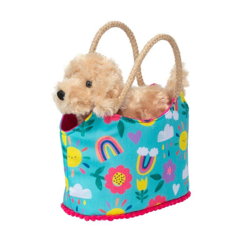 Happy Day Sassy Sak with Golden Retriever-Douglas-Kidz Toys