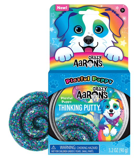 Putty Pets - Playful Puppy Thinking Putty-Crazy Aaron-Kidz Toys