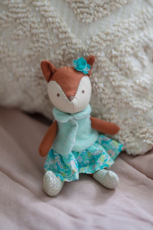 FRANNIE THE FOX MINI DOLL, Fox Doll, Girl Toys