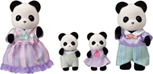 Calico Critters Pookie Panda Family, Calico Critters, Playset, Figurines