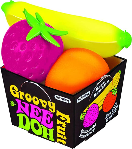 Nee Doh Groovy Fruit-Schylling-Kidz Toys