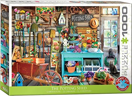 The Potting Shed 1000 piece puzzle from Eurographics