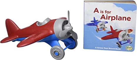 Airplane & Board Book-Green Toys-Kidz Toys