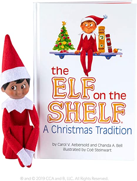 The Elf on the Shelf® - Boy Dark Tone-CC and B-Kidz Toys