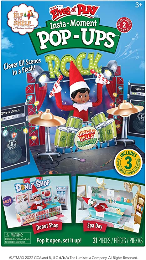 Elf on the Shelf Insta-Moment Pop-Ups set