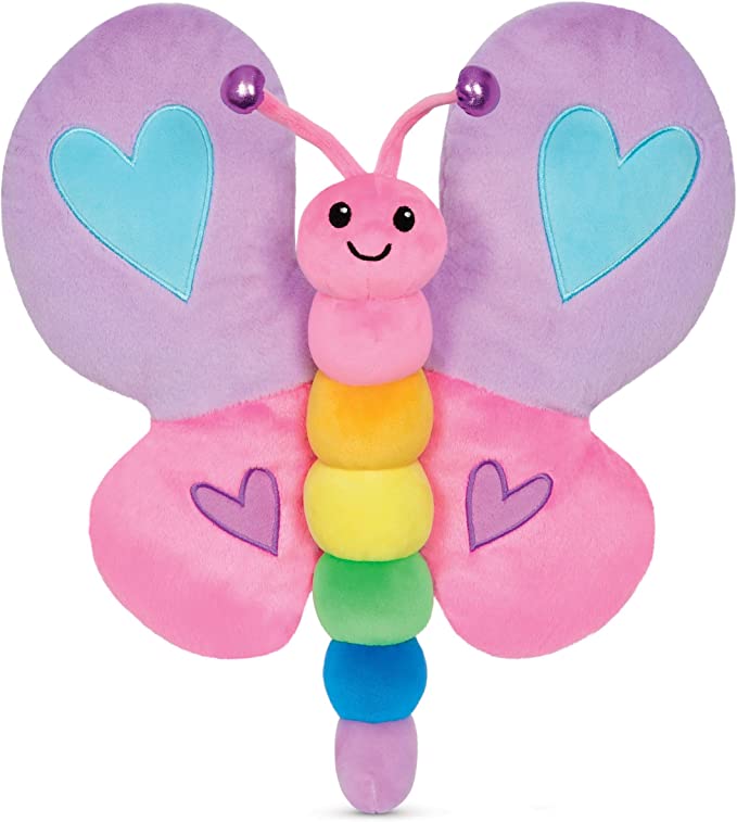 Butterfly Fleece Plush, plush, stuffed animal