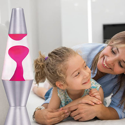 Lava the Original 11.5-Inch Silver Base Lamp-Schylling-Kidz Toys
