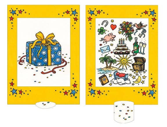 Lebende Karte "Wünsche"-Bärenpresse-Kidz Toys