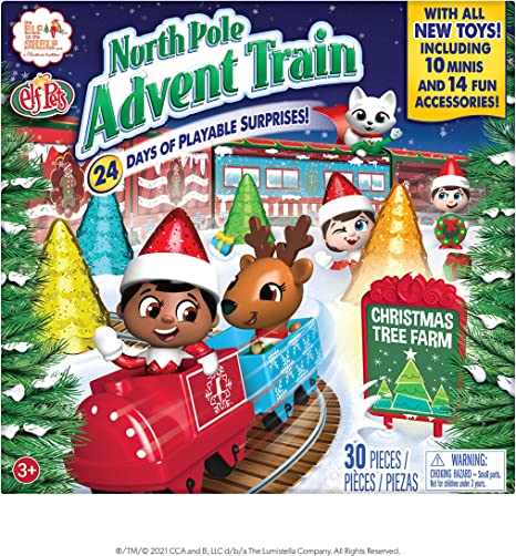 North Pole Advent Train-CC and B-Kidz Toys