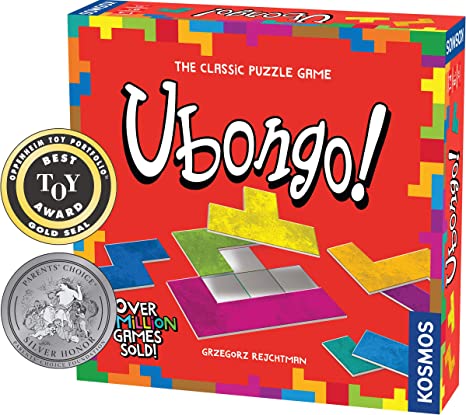 Ubongo classic puzzle game toy