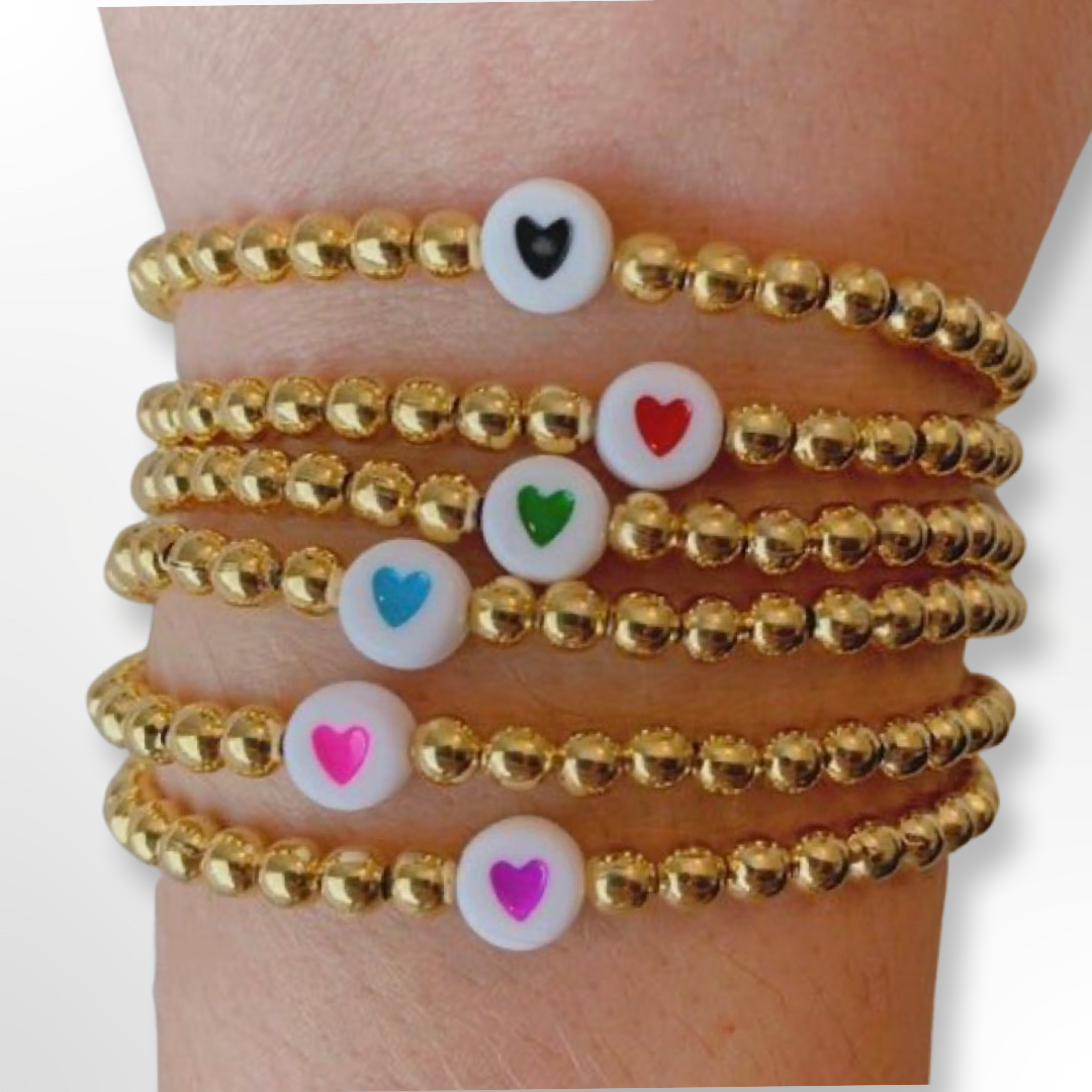 I Love Love Bracelet-The Bead.It Peach-Kidz Toys