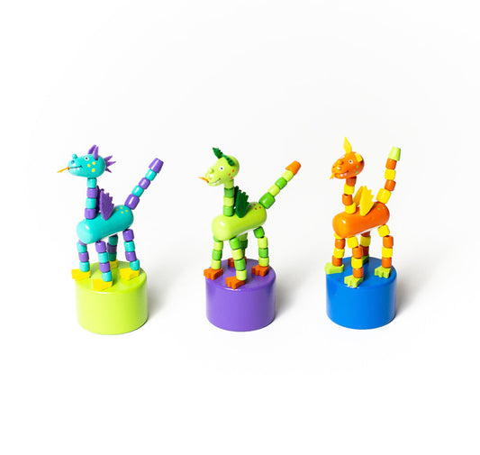 Dragon Push Puppets-Jack Rabbit-Kidz Toys