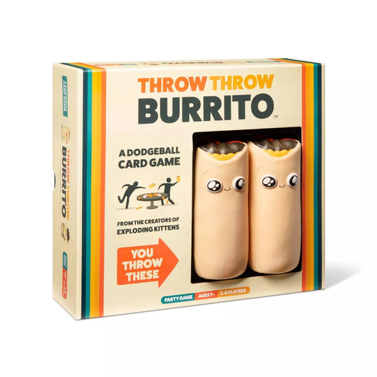 Throw throw burrito dodgeball card game