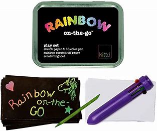 Kittd On- the- Go Games-Toys-Kittd-Get familiar with On-the-Go toys from kittd, and find out which ones work best for your store! Build a display quickly with 4 each of 14 portable, pocketable, playful On-the-Go toys (56 total toys!). If one of our items is out of stock, we'll contact you to see what you'd like us to replace it with! We recommend also purchasing our Expandable Display - a flexible and convenient way to showcase these On-the-Go toys! See each individual toy listing for descriptions and sizes