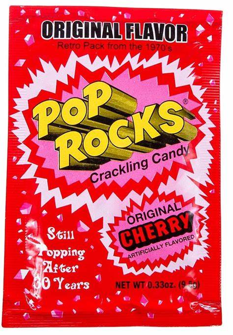 Pop Rocks Crackling Candy Cherry-Grandpa Joe-Kidz Toys