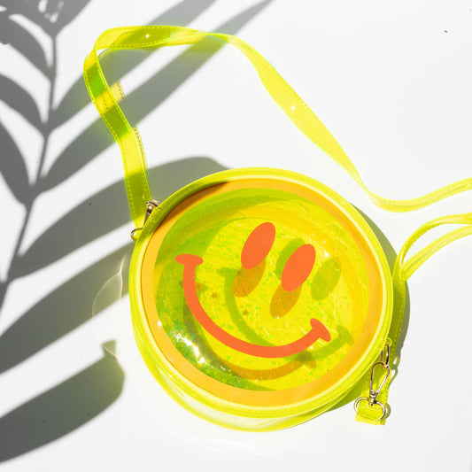 Jelly Handbag - Yellow Smiley Face 🙂-Bewaltz-Kidz Toys