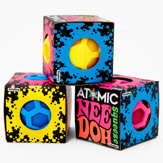 Needoh The Groovy Glob Atomic PINK 2.5 Small Stress Ball