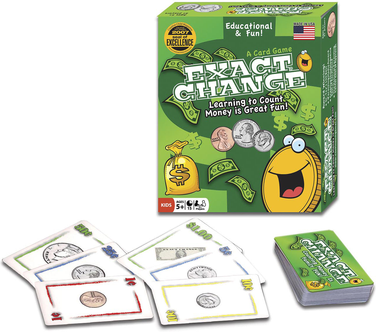 Exact Change, Games, Puzzles, Educational, Money