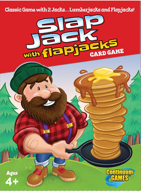 Slap jack with flapjacks card game pack