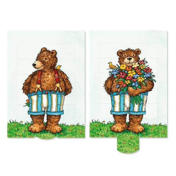 Lebende Karte "Bär"-Bärenpresse-Kidz Toys